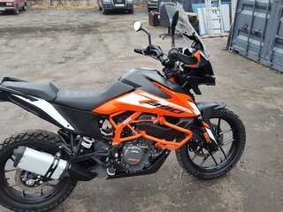 2023 KTM 390 Adventure, чёрный, 609990 рублей, вид 4
