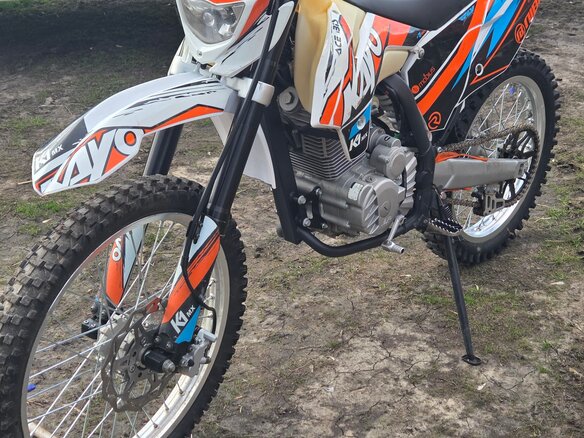 2023 Kayo K1 250 MX, белый, 125000 рублей
