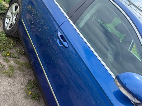 2007 Volkswagen Passat B6, синий, 1100000 рублей, вид 4