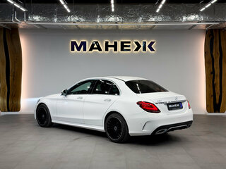 2021 Mercedes-Benz C-Класс 200 IV (W205) Рестайлинг, белый, 4000000 рублей, вид 4