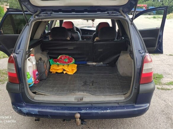 1998 Opel Vectra B, синий, 150000 рублей - вид 10