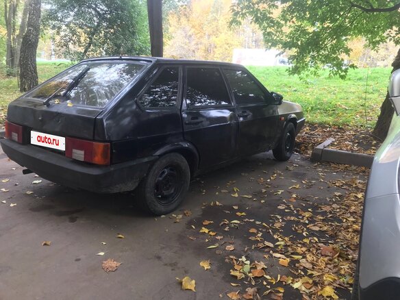 2002 Lada (ВАЗ) 2109 21093i, чёрный - вид 3