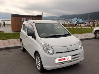 2009 Suzuki Alto VII (HA25), белый, 650000 рублей, вид 1