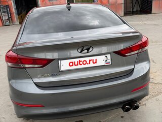 2018 Hyundai Elantra VI (AD) Рестайлинг, серый, 1500000 рублей, вид 4