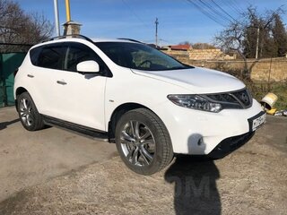 2015 Nissan Murano II (Z51) Рестайлинг 2, белый, 1590000 рублей, вид 4
