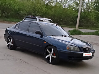2008 Hyundai Elantra ТагАЗ III (XD2) Рестайлинг, синий, 400000 рублей, вид 4