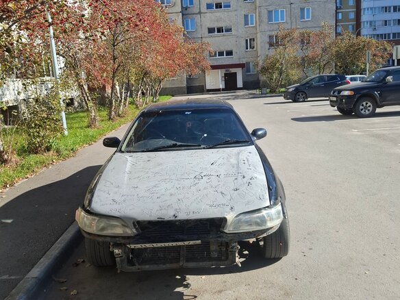 1993 Toyota Mark II VII (X90), чёрный