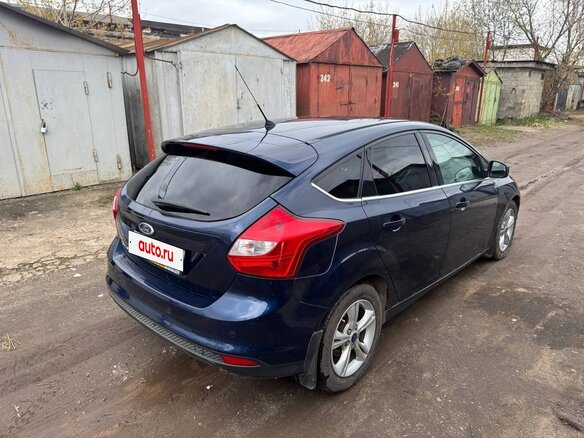 2012 Ford Focus III, синий, 800000 рублей - вид 4