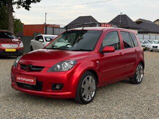 2003 Mazda Demio II (DY), пурпурный, 420000 рублей, вид 4