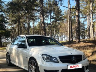 2012 Mercedes-Benz C-Класс AMG 63 AMG III (W204) Рестайлинг, белый, 5500000 рублей, вид 5