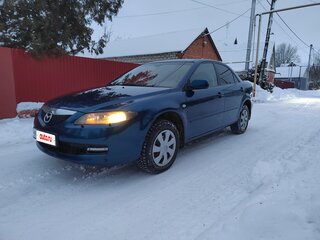 2007 Mazda 6 I (GG) Рестайлинг, синий, 599000 рублей, вид 3