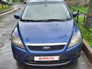 2008 Ford Focus II Рестайлинг, синий, 308000 рублей, вид 2