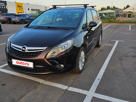 2014 Opel Zafira C, коричневый, 980000 рублей, вид 1