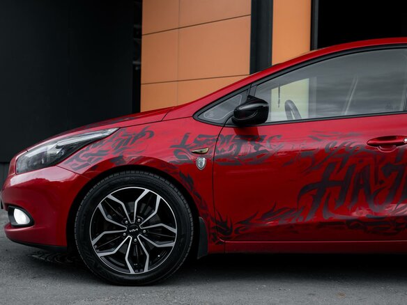 2014 Kia Ceed II, красный - вид 7
