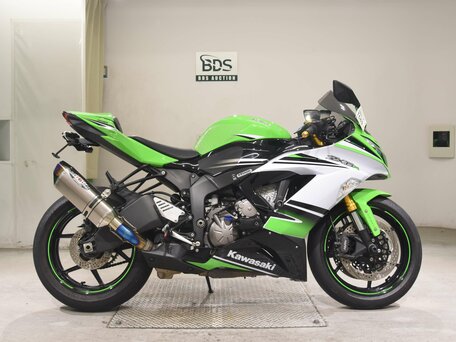 2014 Kawasaki ZX-6R Ninja, зелёный, 780000 рублей, вид 2