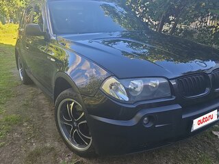 2004 BMW X3 30i I (E83), чёрный, 740000 рублей, вид 1