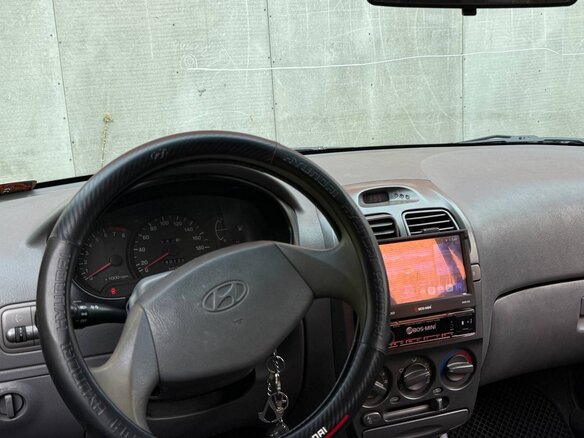2008 Hyundai Accent ТагАЗ II, чёрный, 349000 рублей - вид 14