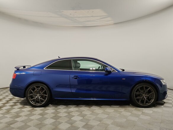 2014 Audi A5 I (8T) Рестайлинг, синий - вид 3