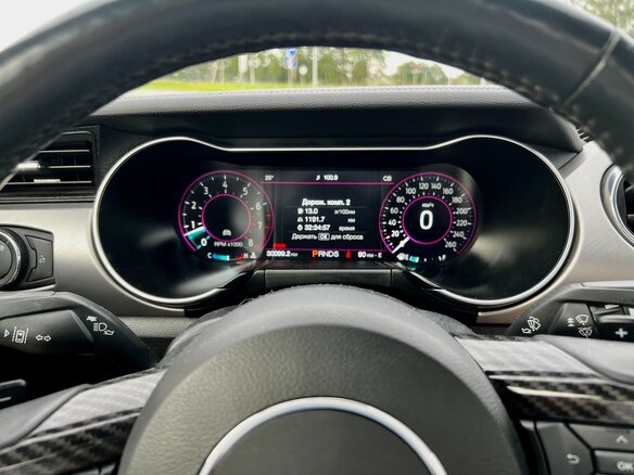 2023 Ford Mustang VI Рестайлинг, чёрный, 3100000 рублей - вид 7