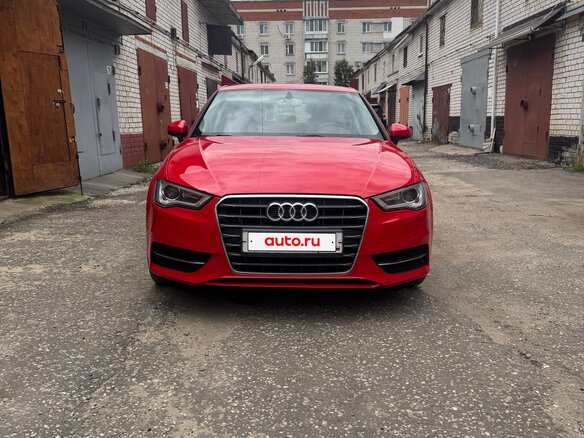 2013 Audi A3 III (8V), красный, 1320000 рублей - вид 1