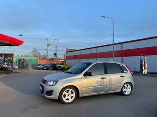2013 Lada (ВАЗ) Kalina II, серебристый, 350000 рублей, вид 4
