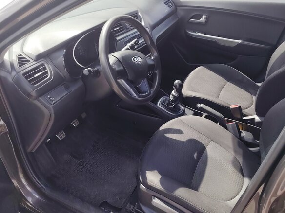 2014 Kia Rio III, коричневый, 690000 рублей - вид 3