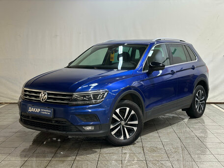 2019 Volkswagen Tiguan II, синий, 1770000 рублей, вид 1