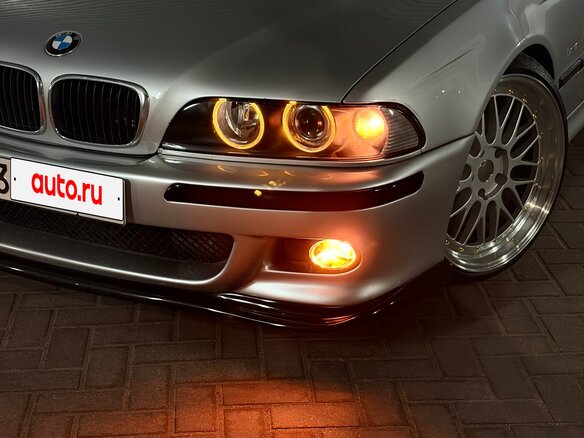2002 BMW 5 серии 530d IV (E39) Рестайлинг, серебристый, 890000 рублей - вид 7