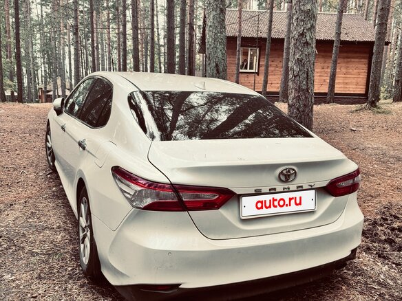 2018 Toyota Camry VIII (XV70), белый, 2455000 рублей - вид 5