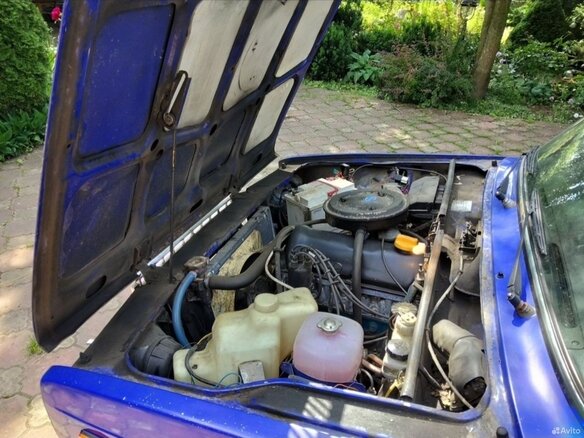 2001 Lada (ВАЗ) 2107, синий, 110000 рублей - вид 8