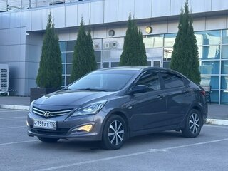 2014 Hyundai Solaris I Рестайлинг, серый, 779000 рублей, вид 3