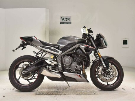 2019 Triumph Street Triple, серый, 880000 рублей, вид 3