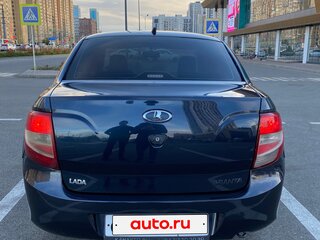 2012 Lada (ВАЗ) Granta I, синий, 330000 рублей, вид 4
