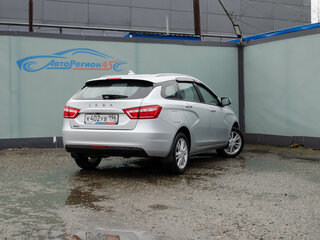 2019 Lada (ВАЗ) Vesta SW I, серебристый, 970000 рублей, вид 4