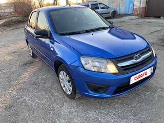 2017 Lada (ВАЗ) Granta I, синий, 440000 рублей, вид 2