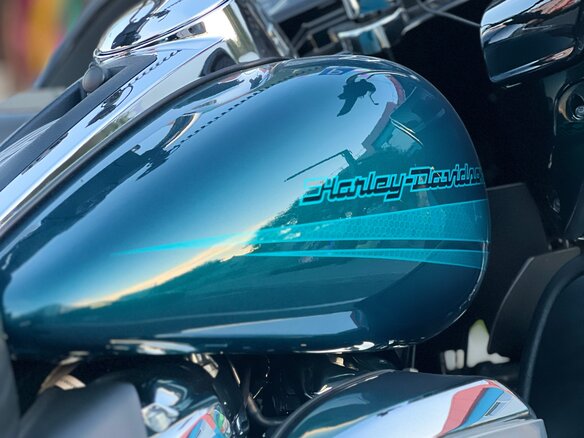 2020 Harley-Davidson Road Glide Limited, зелёный, 2200000 рублей - вид 6