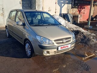 2006 Hyundai Getz I Рестайлинг, бежевый, 410000 рублей, вид 2