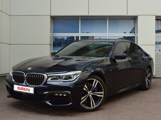 2016 BMW 7 серии 750d xDrive VI (G11/G12), чёрный, 4500000 рублей, вид 1