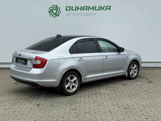 2014 Skoda Rapid I, серебристый, 790000 рублей, вид 5
