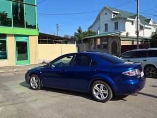 2005 Mazda 6 I (GG) Рестайлинг, синий, 475000 рублей, вид 4