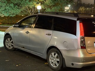 2007 Mitsubishi Grandis I, серебристый, 690000 рублей, вид 3