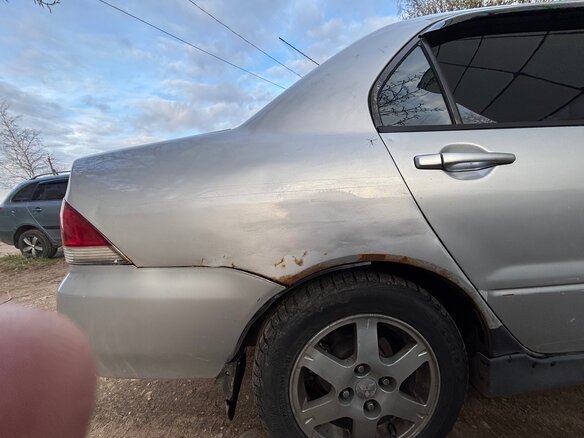 2003 Mitsubishi Lancer IX, серебристый, 300000 рублей - вид 6