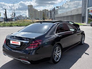 2019 Mercedes-Benz S-Класс 350 d Long VI (W222, C217) Рестайлинг, чёрный, 7100000 рублей, вид 4