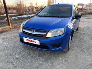 2017 Lada (ВАЗ) Granta I, синий, 440000 рублей, вид 1