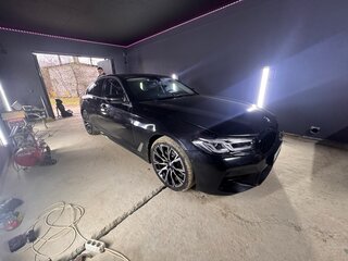 2021 BMW 5 серии 520d xDrive VII (G30/G31/G38) Рестайлинг, чёрный, 3190000 рублей, вид 2