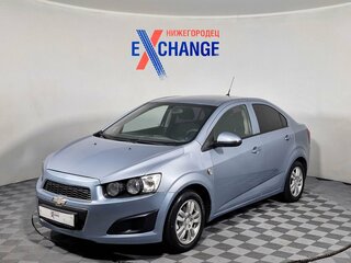 2012 Chevrolet Aveo II, голубой, 499000 рублей, вид 1