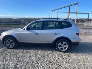 2008 BMW X3 20d I (E83) Рестайлинг, серебристый, 1050000 рублей, вид 4