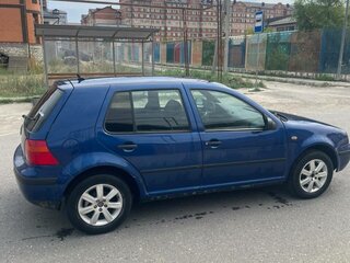 1999 Volkswagen Golf IV, синий, 275000 рублей, вид 2