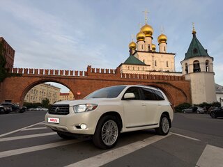 2008 Toyota Highlander II (XU40), белый, 1600000 рублей, вид 2