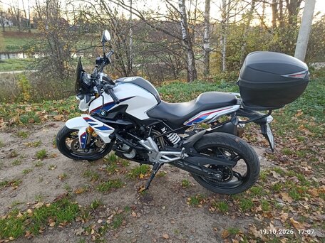 2017 BMW G 310 R, белый, 335000 рублей, вид 5
